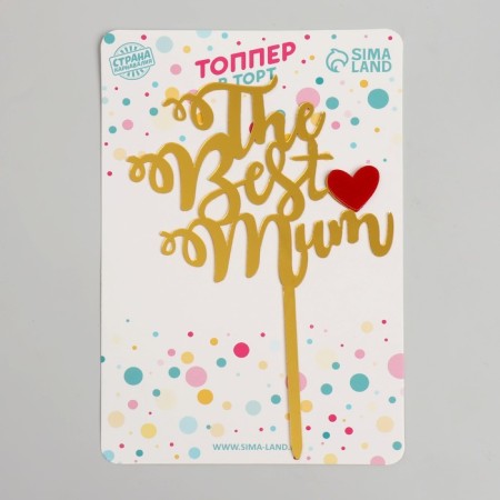 Topper "Best Mom"-1