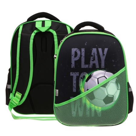 Backpack Bag School Calligrata "Football", 39 x 30 x 14 cm-5