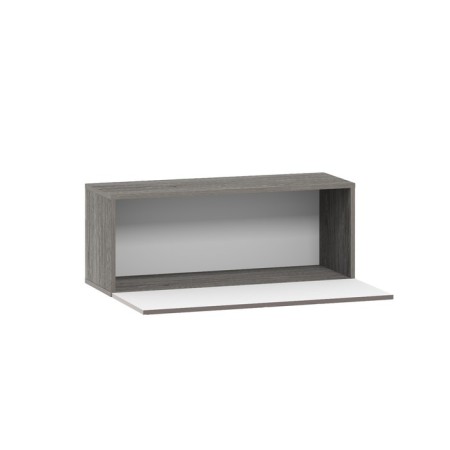 Summit hinged cabinet, 902x316x350 opening, graphite software MDF-1