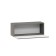 Summit hinged cabinet, 902x316x350 opening, graphite software MDF
