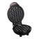 Electrrowflower Luazon WV-01, 350 W, Viennese waffles, anti-stick coating, red