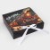 New Year. Gift New Year's folding, packaging, New Year's steam locomotive, 20 × 18 × 5 cm.