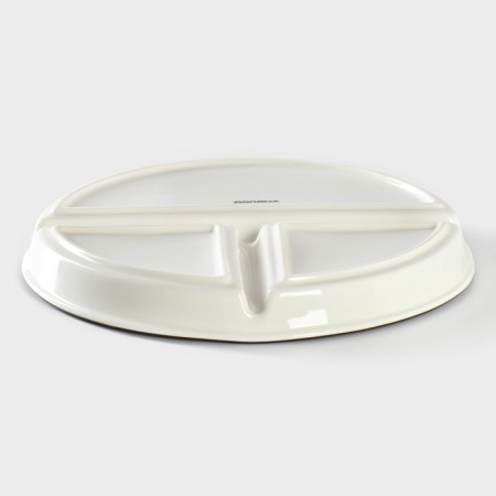 Porcelain plate for proper power supply, D = 23 cm-3