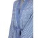 Male bathrobe "Bugatti", size s, blue color