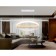 LED LED suspension with Ambrella Light, Linetech, FL51488, LED, 62 W, ​​4650LUM, 3000-6400K, gold, gold