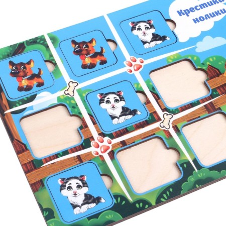 Frame-lodge "Crosses-Noliki" "cats and dogs"-3