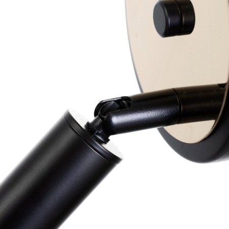Bra "CLUO" LED 8+5W 3000-6000K black 15x15x30cm-8