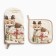 Set of kitchen. Ethel "Micper Gifts" mittens 15x28cm, 19x19cm wax, 100%HL