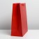 Gift package laminated, packaging, "red", s 12 x 15 x 5.5 cm