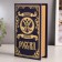 Safe Brush tree to the leatherette "Great Power - Russia" embossing 21x13x5 cm
