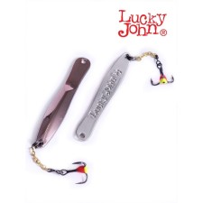 Spinning vertical winter Lucky John Walle with a chain and hook, 5 cm, cs blister