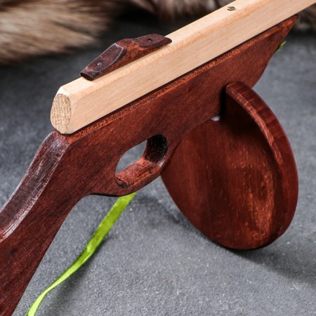 Souvenir wooden weapon "PPSh Automatic", 58 x 15 cm, array of beech-2