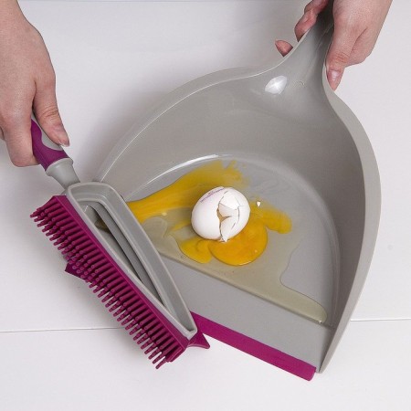 Set of scoop and rubber estimate with a slope, brush-pier 35 x23 cm-4