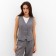 Women's vest MIST: Classic Collection p. 42, gray color