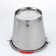 A bucket with a lid, 7 l, stainless steel
