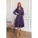 Women's dress, size 44, purple color 5571
