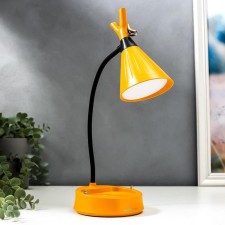 A table lamp with a dimmer 16299/1yl LED 4W USB AKB 3000-6000K yellow 12.3x12.3x37 cm Risalux 544
