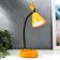 A table lamp with a dimmer 16299/1yl LED 4W USB AKB 3000-6000K yellow 12.3x12.3x37 cm Risalux 544