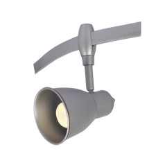 Trick lamp Rail Heads, 1x40W E14, silver color