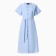 Women's dress on buttons Mist Summer Time, Blue, R.48