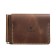 Z-907-152 Purse with a clamp Z-907, brown dark. Pulap - 152