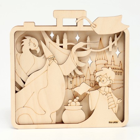 Wood painting for the New Year "Magic", New Year's set for creativity-3