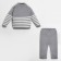 Knitted crumb set "Trendy" height 80-86 cm, color gray color