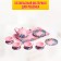 Set of metal dishes "Tea Party", 15 items