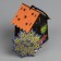 LED suspension "House of Frankenstein" 7 × 9.5 × 6 cm, plastic, batteries LR1130x3, glow warm white