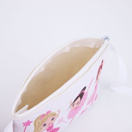 Bag's bag with lightning, white/pink color-2