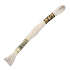The threads of the DMC 117 (BLANC), 12 pcs. packaged