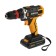 DEKO DKCD20FU-LI drill-pierce, with a removable cartridge, 20 V, 1.5 Ah, 42 nm, 2 speeds