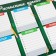Schedule “School time” A4, reusable magnetic with marker