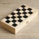 Chess, wooden board 29 x 29 cm, King H-7 cm