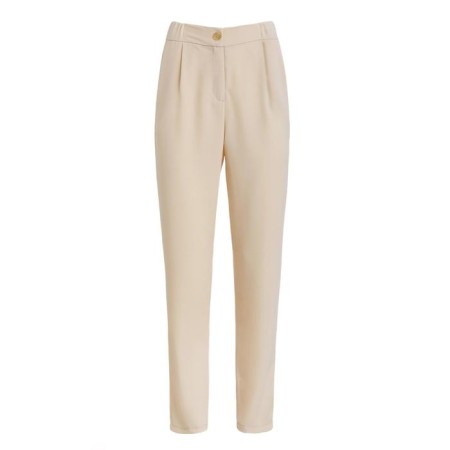 Women's pants Minaku: Green Trend Milk Color, Rr. 42-5