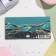 Envenue for money "Sincerely!" turquoise background, 17x8 cm