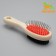Bilateral brushes with a wooden handle small, 5 x 17 cm