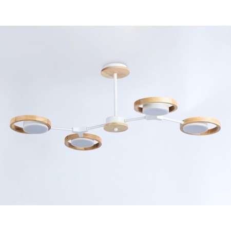 LED LED SCREED OF AMBRELLA LIGHT, LINTECH, FL51609, 4XLED, 28 W, 2100LUM, 3000-6400K, white, light tree color-4