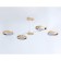 LED LED SCREED OF AMBRELLA LIGHT, LINTECH, FL51609, 4XLED, 28 W, 2100LUM, 3000-6400K, white, light tree color