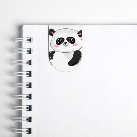 Magnetic bookmarks on the Yours Pandastis substrate, 6 pcs-4