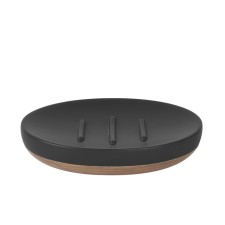 Soap dish VILS K-6129, black/tree color