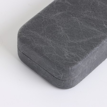 Case for glasses on the cracker, length 15 cm, color gray-1
