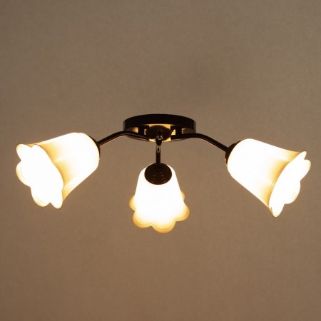 Causte "Online" (Flower) 3x15W E27 Model: BR 00217 Wenge/White-2