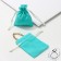 Velvet bag "Classics", 9 × 7 cm, blue color