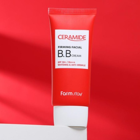 Farmstay SPF 50+/PA +++ BB-Crem, strengthening, with ceramides, 50 g-1