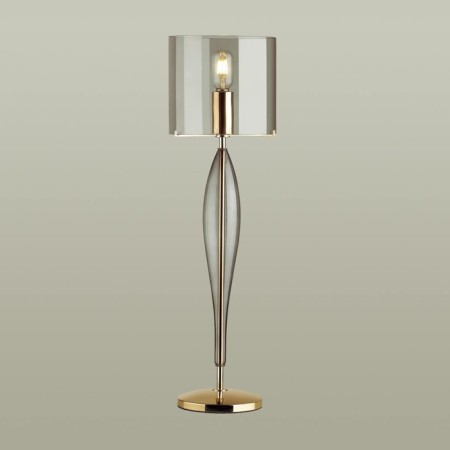 Tower table lamp, 1x60W E27, color gold, IP20-3