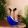 Standing for a bottle "Duck in the blue" tree 25x10x20 cm