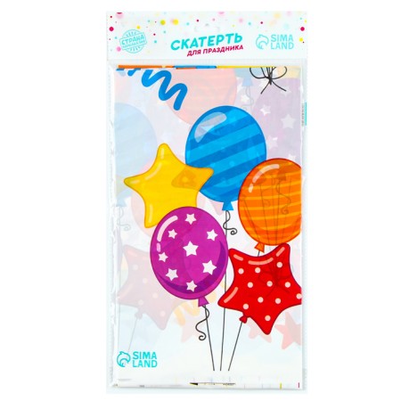 Single tablecloth "Balls" 180x137-5