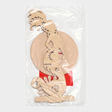 Wooden napkin "Siren", 25 × 13 × 13 cm-7