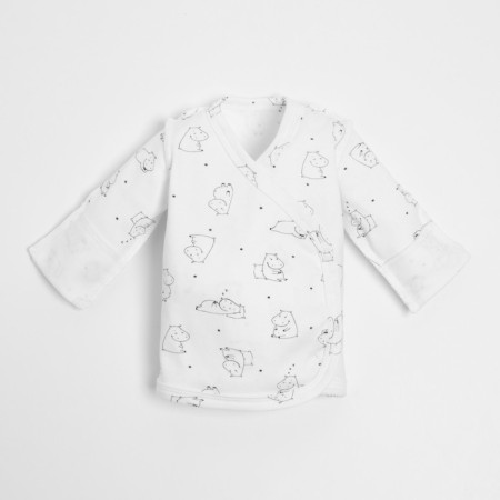 Set of Open Brock I am NewBorn 2pcs, p. 56-62, white-6